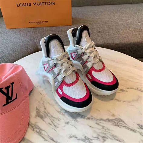 louis vuitton archlight sneakers pink|louis vuitton archlight inside.